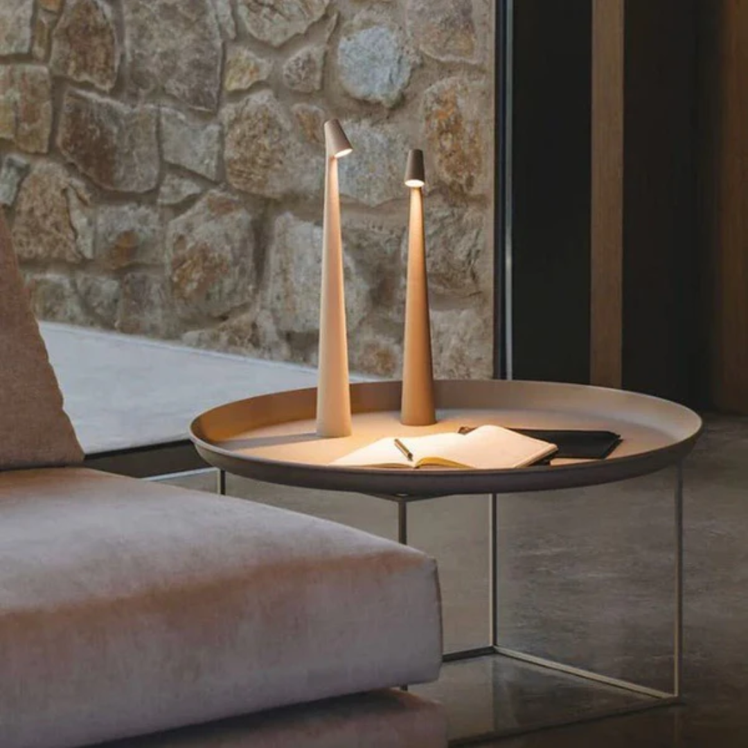 Nordura – Kabellose skandinavische LED-Tischlampe