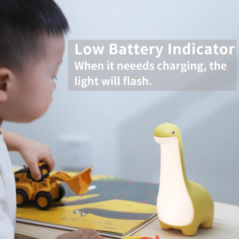 GlowRex – LED-Dinosaurier Nachtlicht für Kinderzimmer