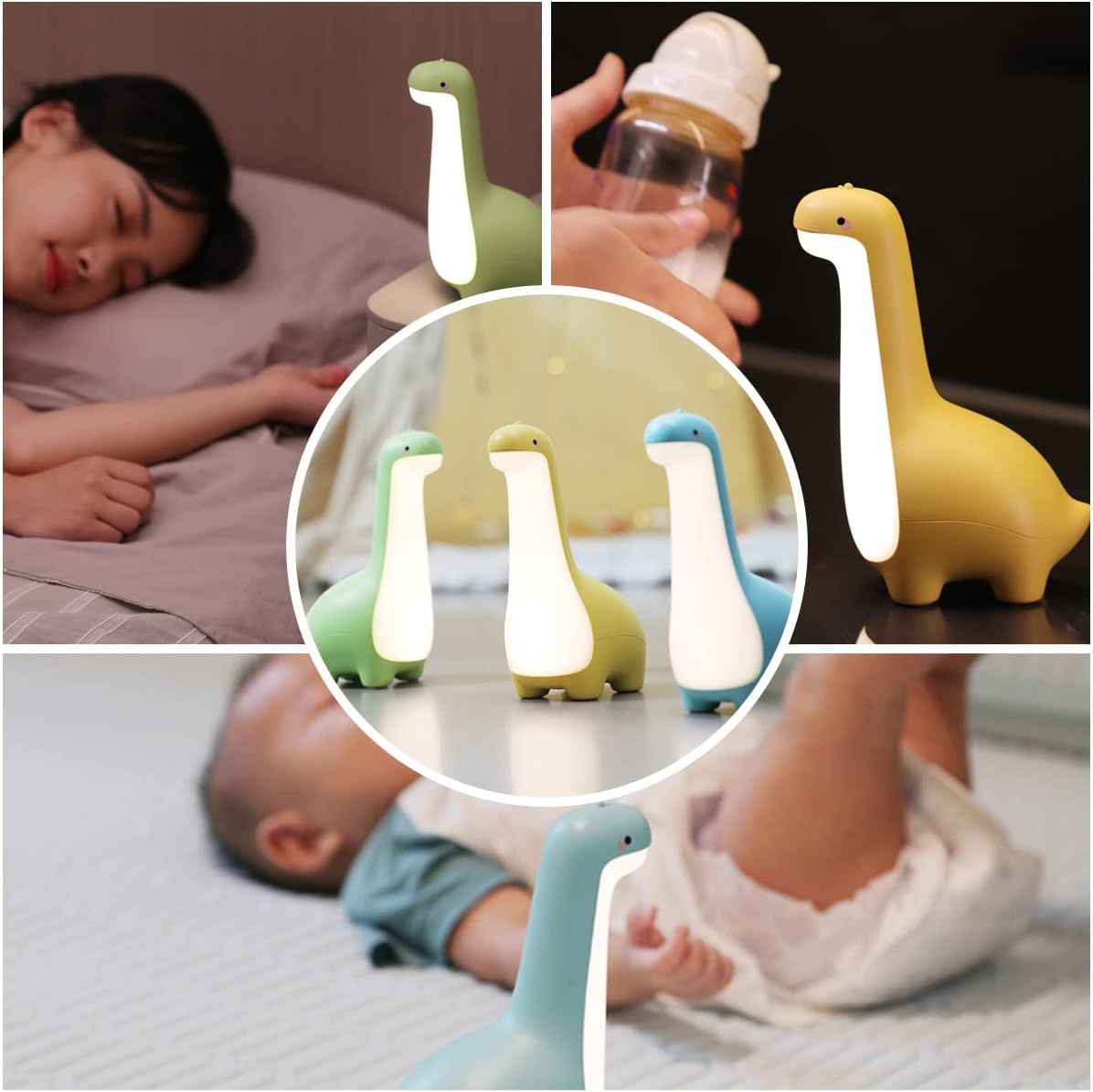 GlowRex – LED-Dinosaurier Nachtlicht für Kinderzimmer