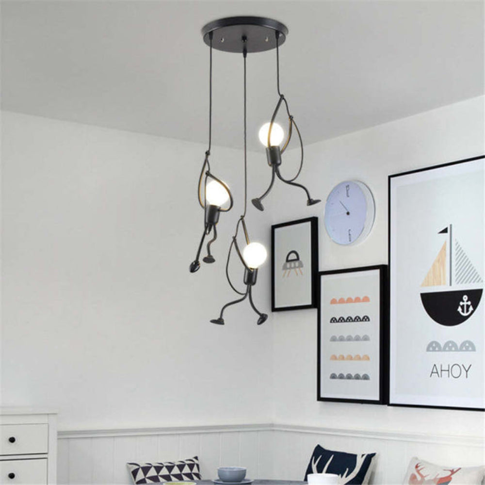 FunGlow – Retro Charakter LED-Deckenleuchte