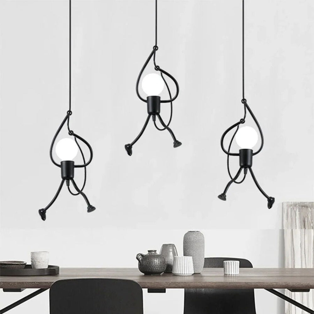 FunGlow – Retro Charakter LED-Deckenleuchte