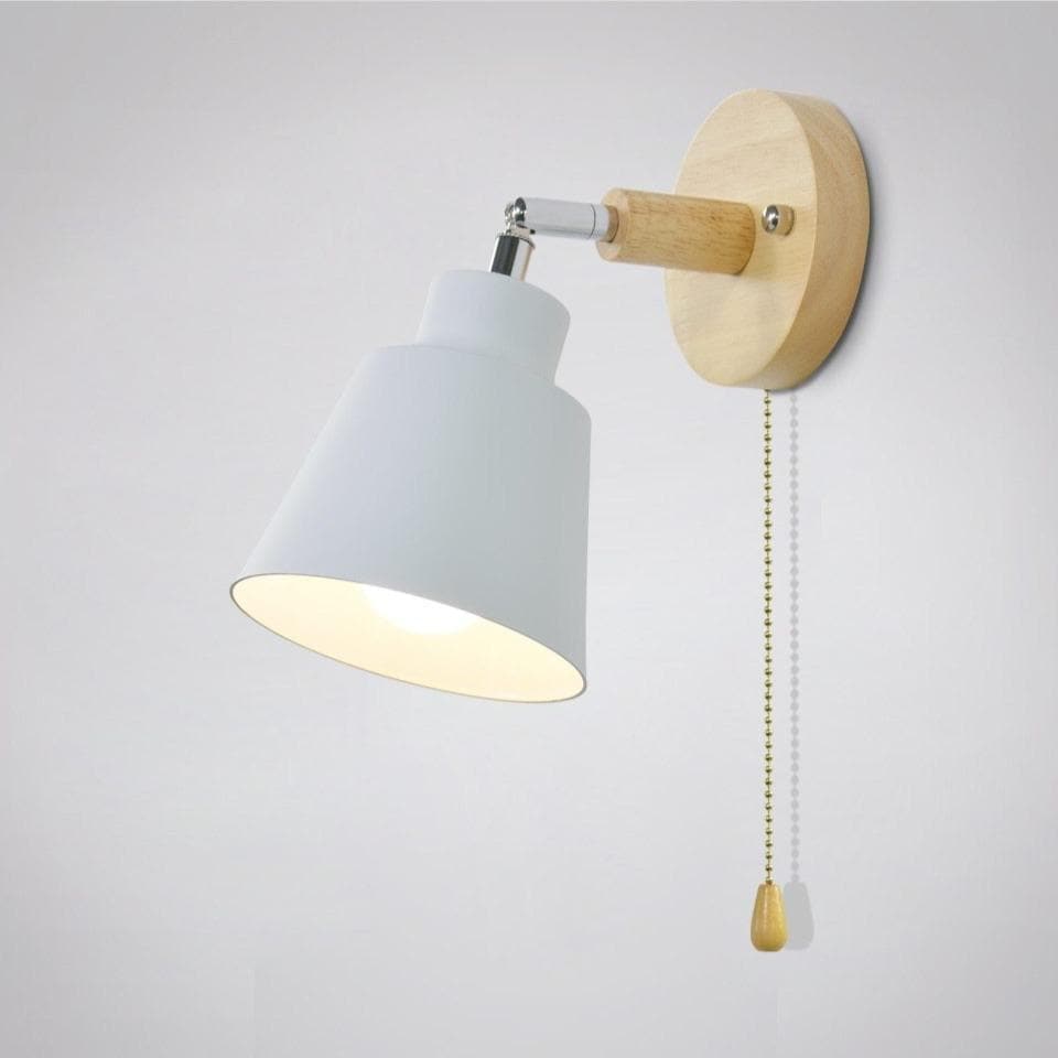 CollinLux – Verstellbare Vintage-Wandleuchte mit Zugkettenschalter