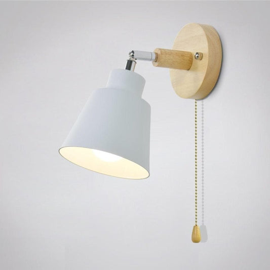 CollinLux – Verstellbare Vintage-Wandleuchte mit Zugkettenschalter
