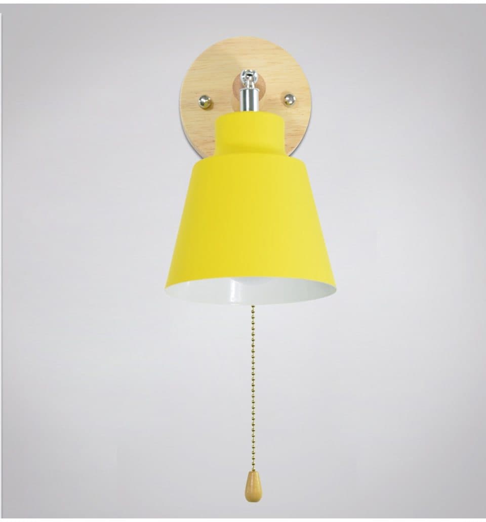 CollinLux – Verstellbare Vintage-Wandleuchte mit Zugkettenschalter