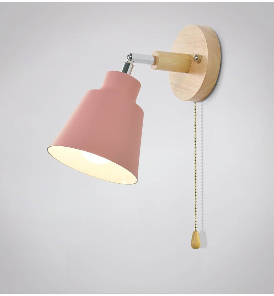 CollinLux – Verstellbare Vintage-Wandleuchte mit Zugkettenschalter