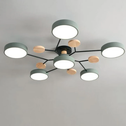 Clio – Moderne runde LED-Deckenleuchte