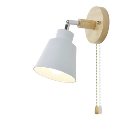 CollinLux – Verstellbare Vintage-Wandleuchte mit Zugkettenschalter