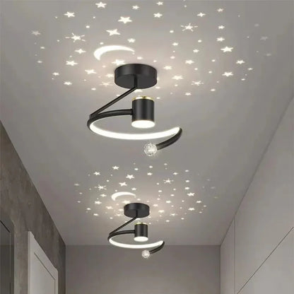 StarNova – Dimmbare LED-Deckenleuchte mit Sternenhimmel-Effekt