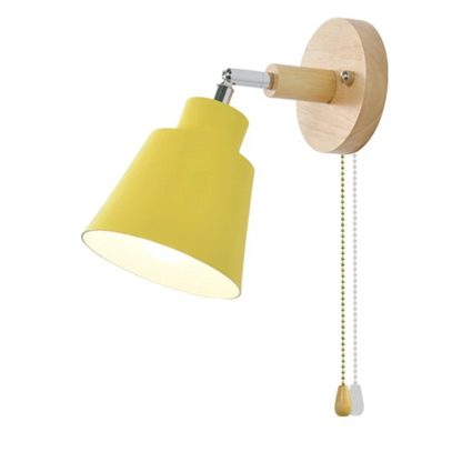 CollinLux – Verstellbare Vintage-Wandleuchte mit Zugkettenschalter